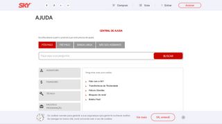 
                            1. Central de Atendimento | SKY