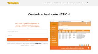 
                            1. Central do Assinante - NETION Telecom