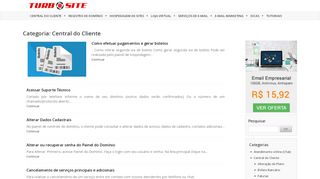 
                            3. Central do Cliente | Turbosite Ajuda