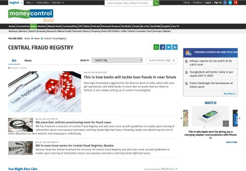 
                            7. Central Fraud Registry | Latest & Breaking News on Central Fraud ...