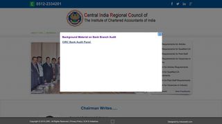 
                            9. Central India Regional Council of ICAI