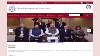 
                            6. Central Information Commission