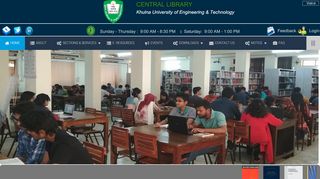 
                            1. Central Library| Khulna University of Engineering & Technology - KUET