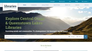 
                            1. Central Otago and Queenstown Lakes Libraries