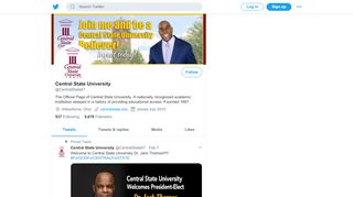 
                            7. Central State University (@CentralState87) | Twitter