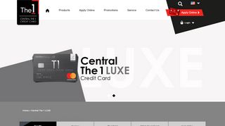 
                            11. Central The 1 LUXE - Central The 1 Credit Card