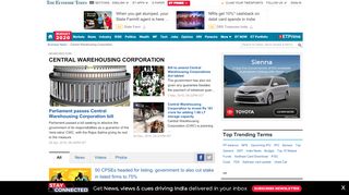 
                            3. Central Warehousing Corporation: Latest News & Videos, Photos ...