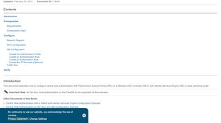 
                            5. Central Web Authentication with FlexConnect APs on a WLC with ISE ...