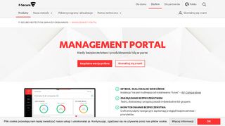 
                            3. Centralny portal administracyjny | Zarządzanie ... - F-Secure
