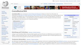 
                            5. CentralStationCRM – Wikipedia