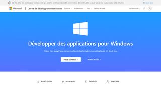 
                            1. Centre de développement Windows - Microsoft Developer