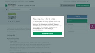 
                            2. Centric | Service en ligne | BNP Paribas Fortis Entreprises