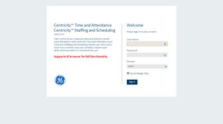 
                            3. Centricity ™ Time and Attendance, Centricity ™ Staffing and Scheduling