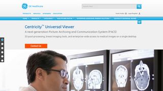 
                            9. Centricity Universal Viewer | GE Healthcare