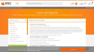 
                            3. Centro de atención al cliente - PcComponentes | Pccomponentes