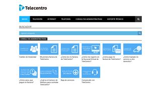 
                            3. Centro de Ayuda para Clientes - TeleCentro