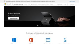 
                            1. Centro de descargas de Microsoft: Windows, Office, Xbox, etc.