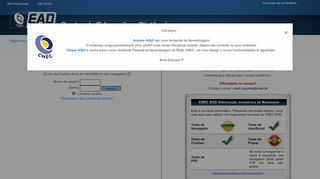 
                            5. Centro de Educação a Distância: Acesso ao site
