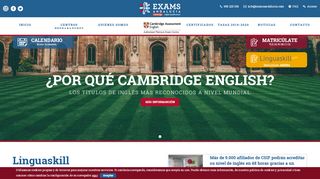 
                            2. Centro Examinador Oficial Exams Andalucía