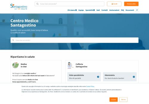 
                            5. Centro Medico Santagostino - Poliambulatorio specialistico