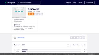 
                            7. Centrobill Reviews | Read Customer Service Reviews of centrobill.com