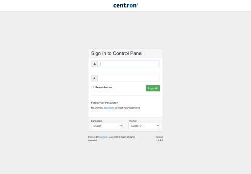 
                            13. Centron - Sign In