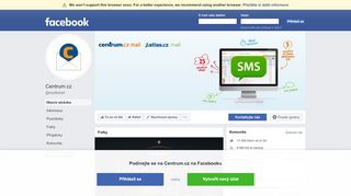 
                            3. Centrum.cz - Hlavní stránka | Facebook