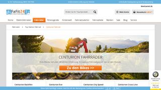 
                            13. Centurion Bikes 2019 beim Fachhändler Fafit24.de kaufen
