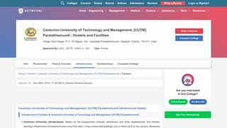 
                            12. Centurion University of Technology and Management, [CUTM ...