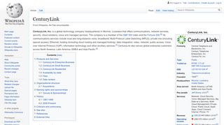 
                            6. CenturyLink - Wikipedia
