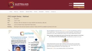 
                            8. CEO Insight Series - Nakheel - Australian Business Council ...