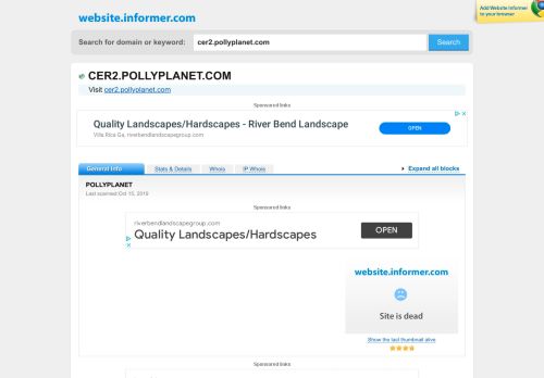 
                            8. cer2.pollyplanet.com at WI. POLLYPLANET - Website Informer