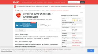 
                            4. Cerberus Anti-Diebstahl - Android App - Download - CHIP