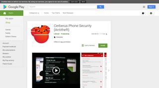 
                            3. Cerberus Seguridad del teléfono (Anti-robo) - Aplicaciones en Google ...