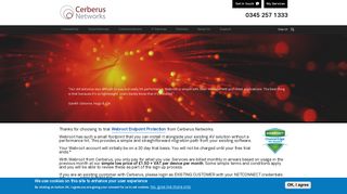 
                            12. Cerberus | Webroot Free Trial