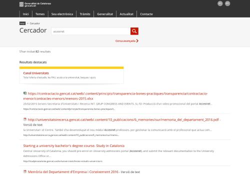 
                            12. Cercador gencat : accesnet