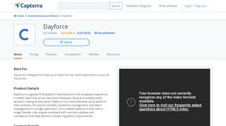 
                            8. Ceridian Dayforce Reviews and Pricing - 2019 - Capterra