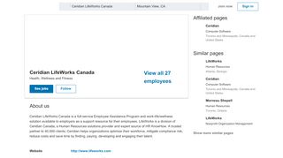 
                            5. Ceridian LifeWorks Canada | LinkedIn