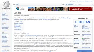 
                            9. Ceridian - Wikipedia