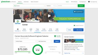 
                            11. Cerner Associate Software Engineer Salaries | Glassdoor