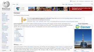 
                            4. Cerner - Wikipedia