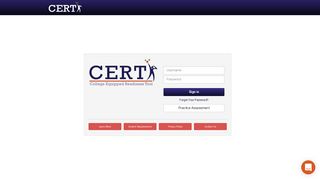 
                            5. CERT | College Equipped Readiness Tool