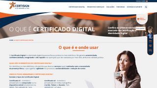 
                            8. Certificado Digital | Certisign