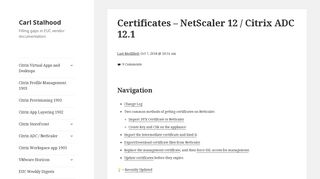 
                            8. Certificates – NetScaler 12 / Citrix ADC 12.1 – Carl Stalhood