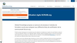 
                            11. Certification Agile SCRUM.org - Global Knowledge