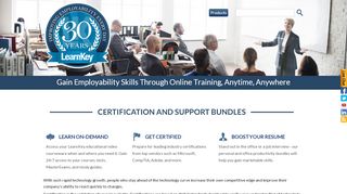 
                            4. Certification and Training | Job Placement Courses | LearnKey Classes