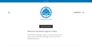 
                            7. Certification FAQs — BioGro NZ