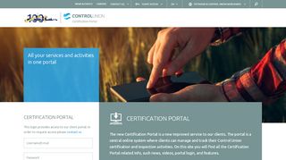 
                            3. Certification Portal: Home