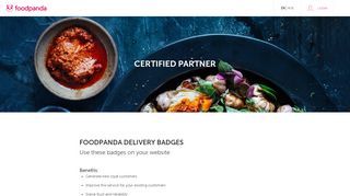 
                            4. Certified partner | foodpanda
