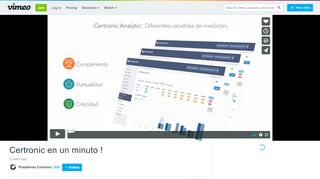 
                            12. Certronic en un minuto ! on Vimeo